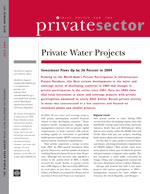 Water investment